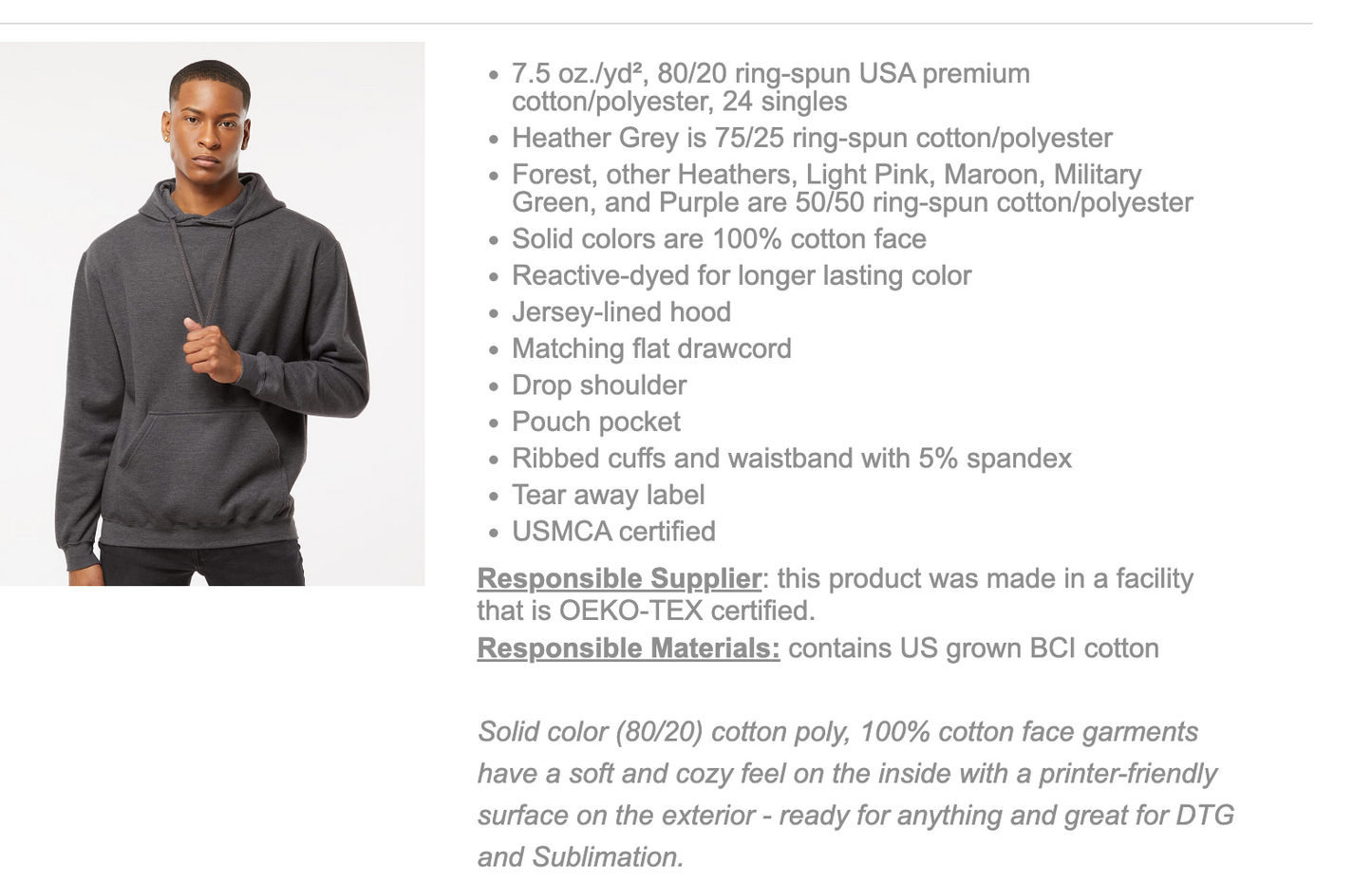 Custom Printed Hoodies with Your Design - No Minimum