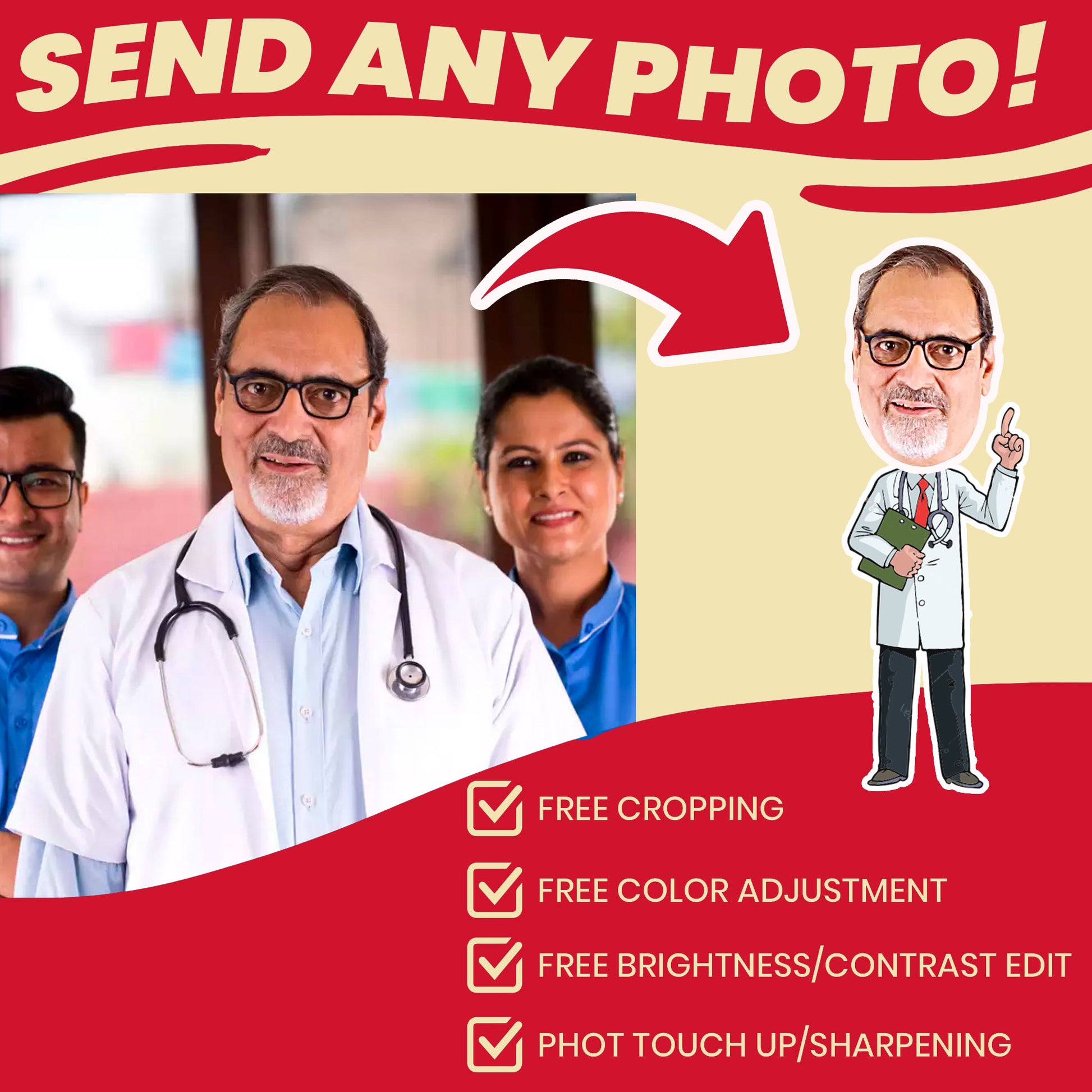 custom tumblers for doctors image cropping is free
