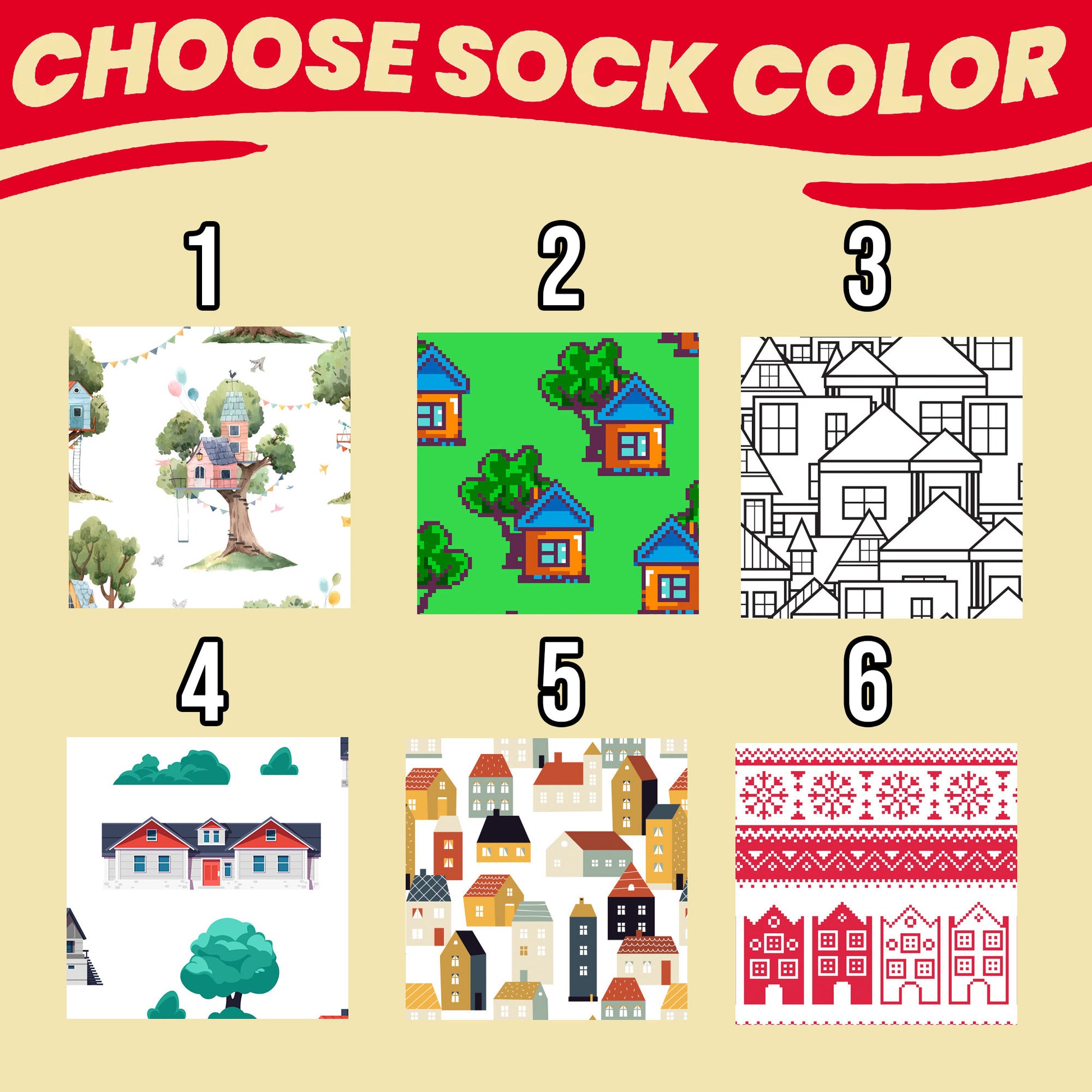 gift for new homeowners socks with faces and text sock background