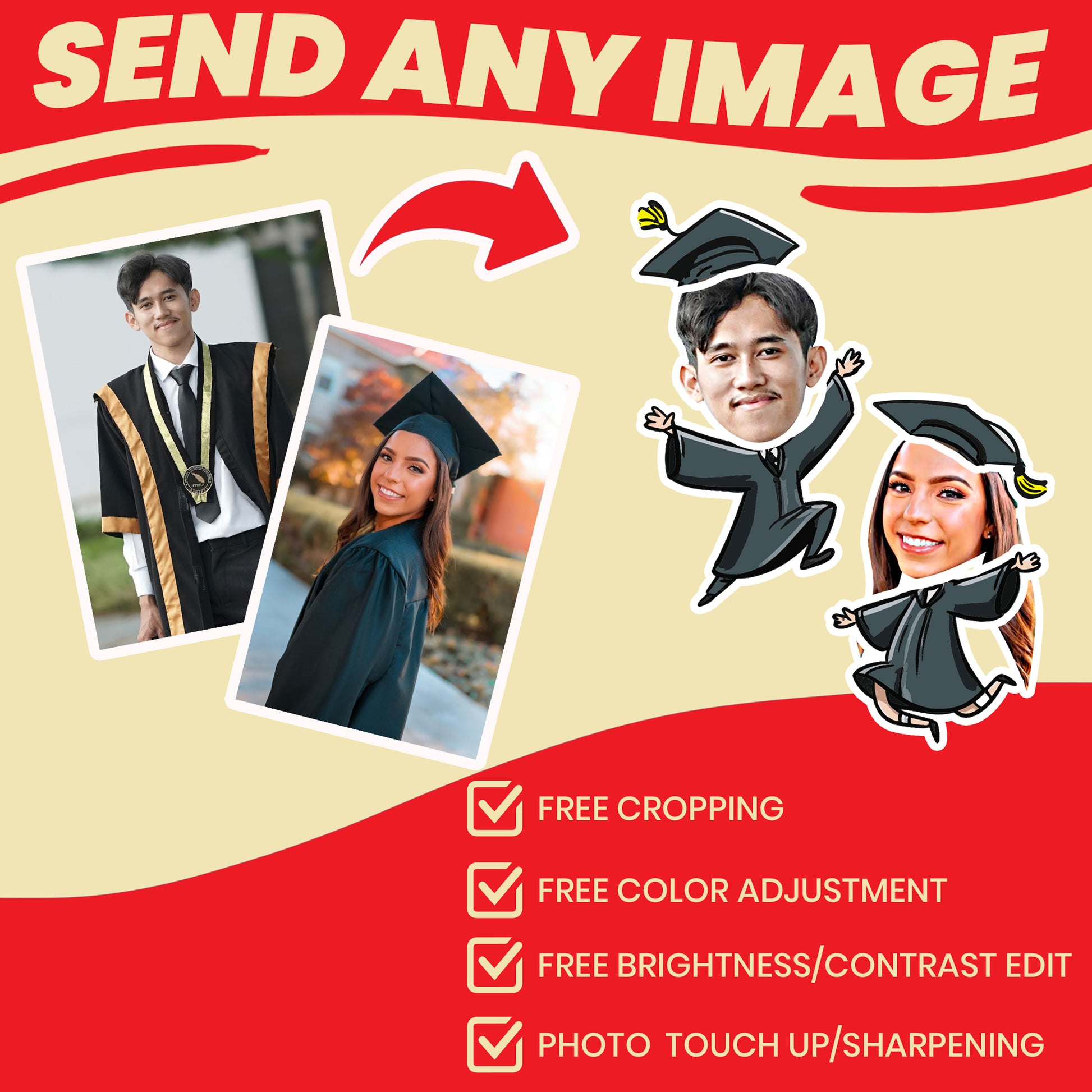 graduation school gift personalized socks