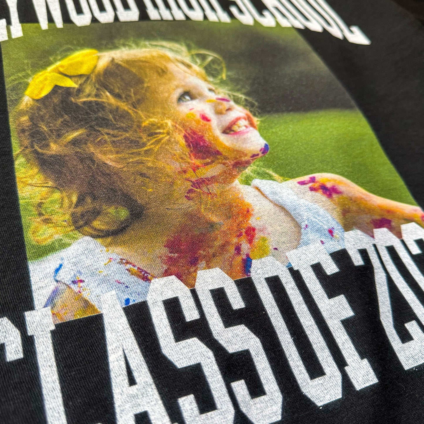 Personalized Graduation T-Shirt – Custom Photo + School Name