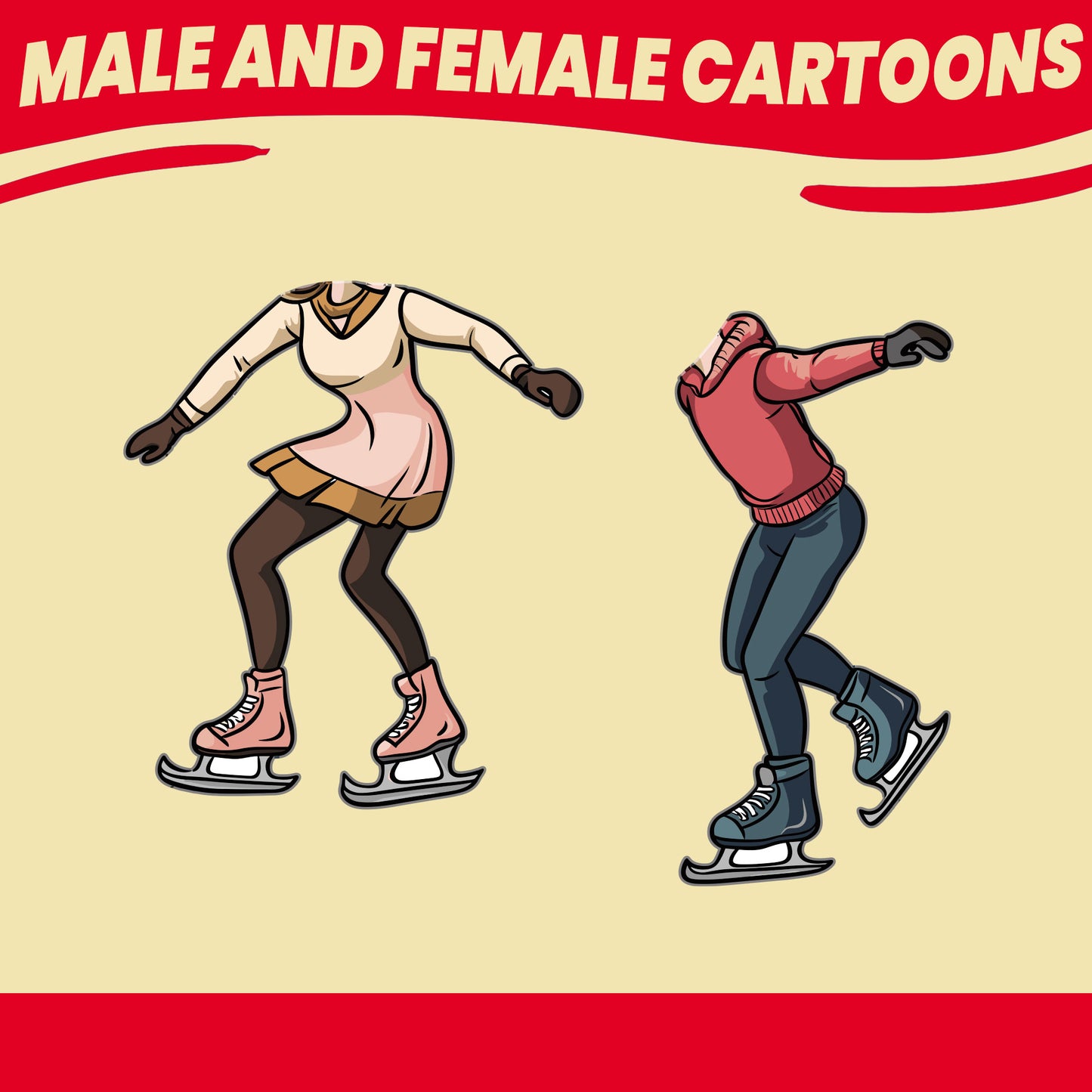 custom socks for ice skaters and figure skaters male and female cartoon options