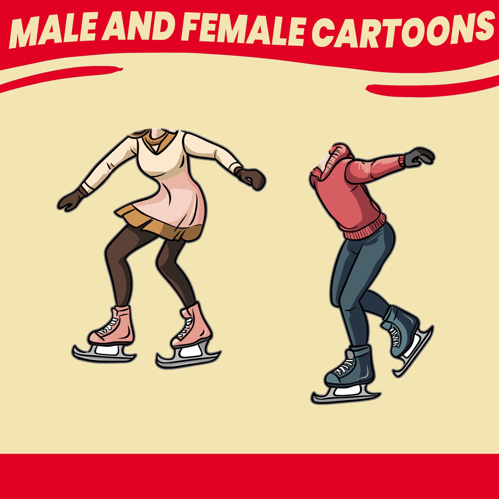 custom socks for ice skaters and figure skaters male and female cartoon options