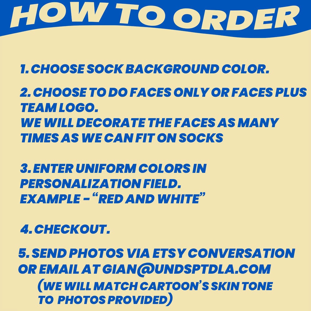 Soccer Gift Custom Face Socks