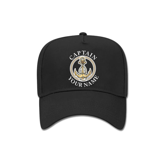 gift for boater hat custom with your text for husband captain yacht friend