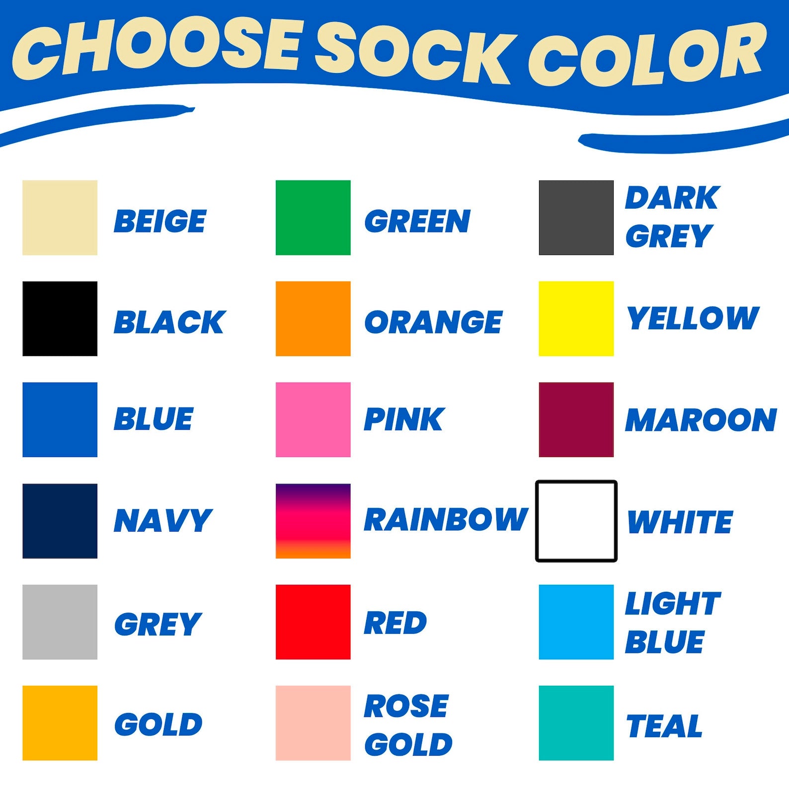 welcome to the team personalized gift socks with faces sock colors