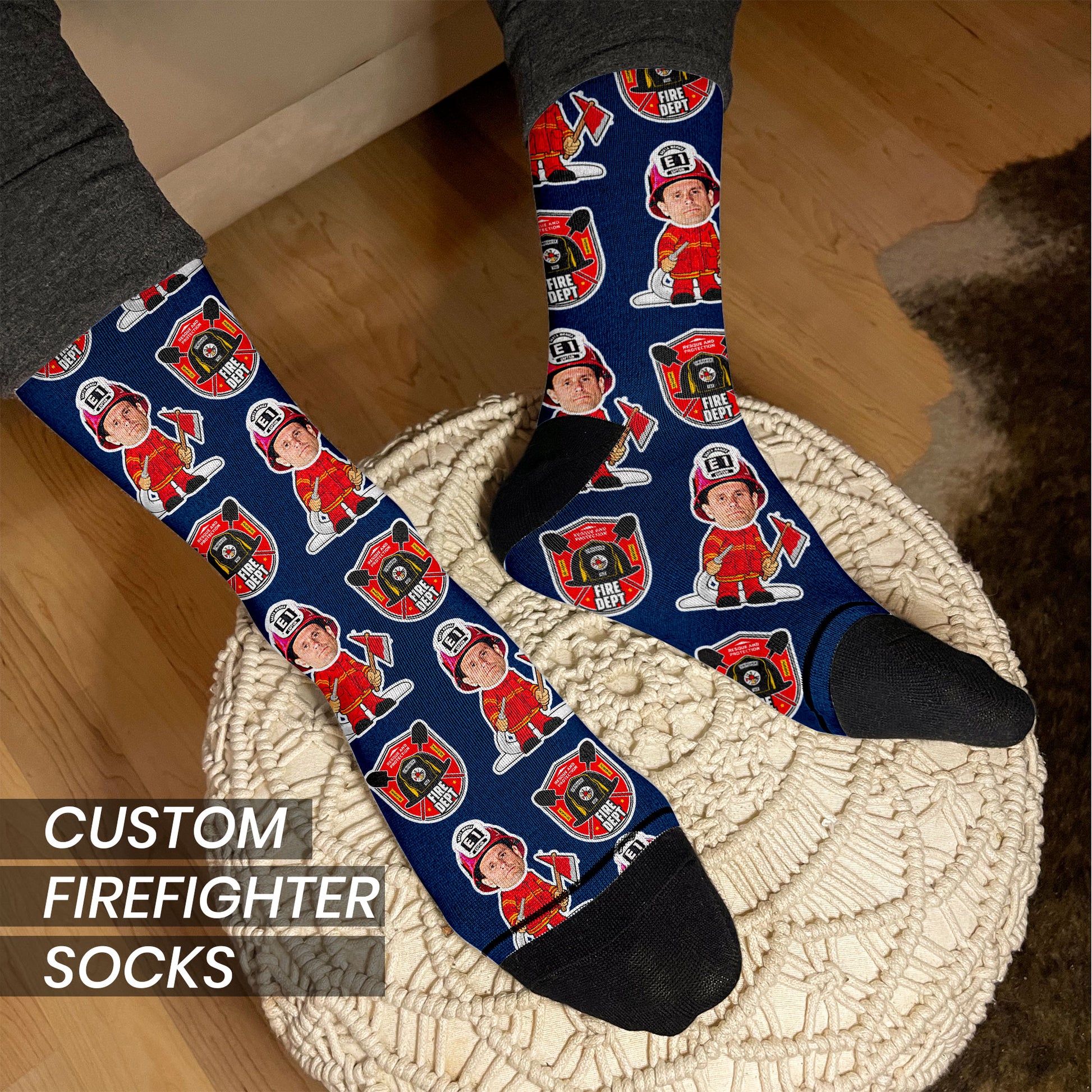 firefighter gift socks