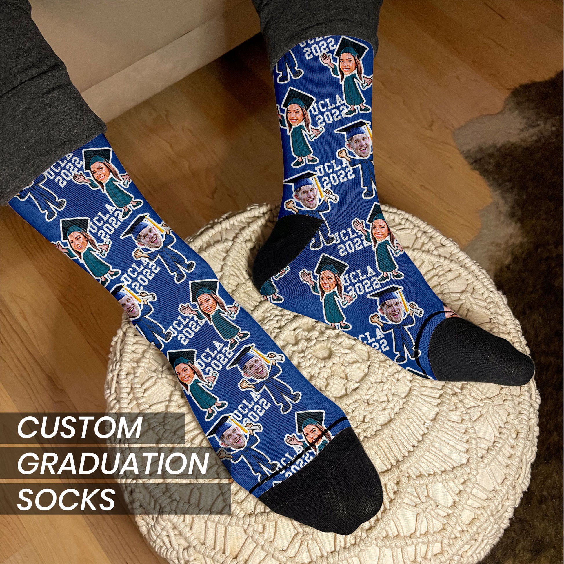 college graduation gift socks 