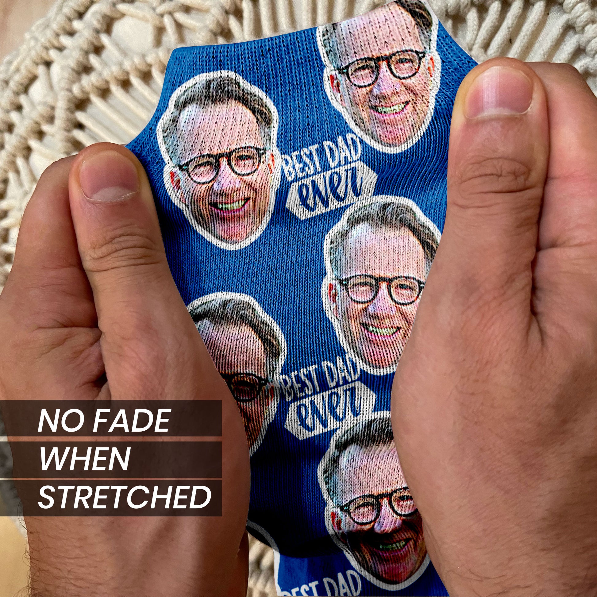 custom socks for dad fathers day